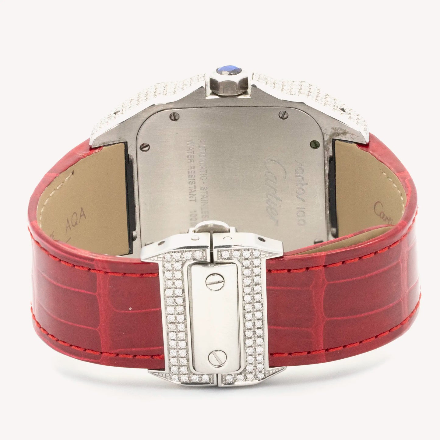 Cartier Santos 2656 40mm Approx. 2010 White Dial