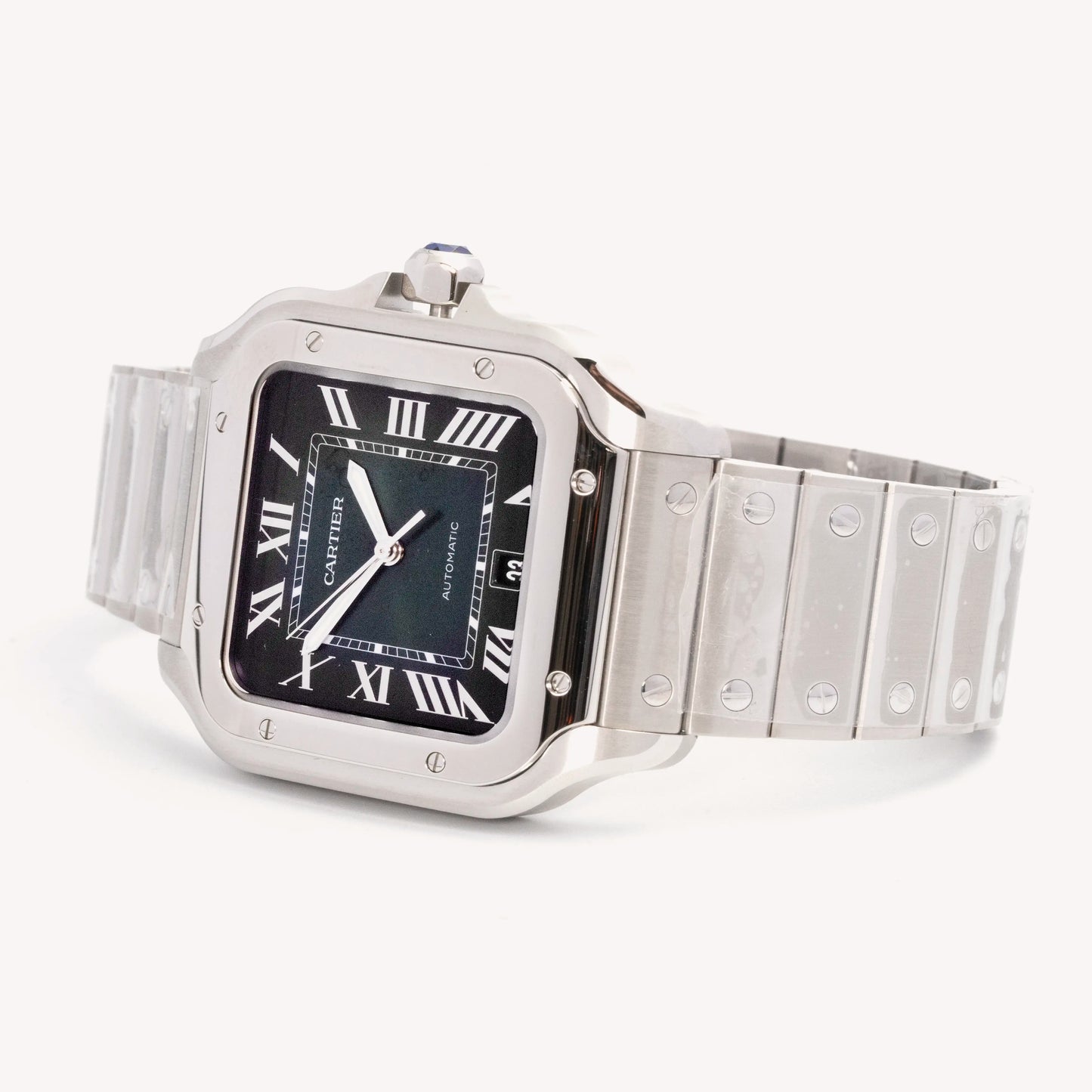 Cartier Santos 40mm Green Dial 2023 WSSA0062