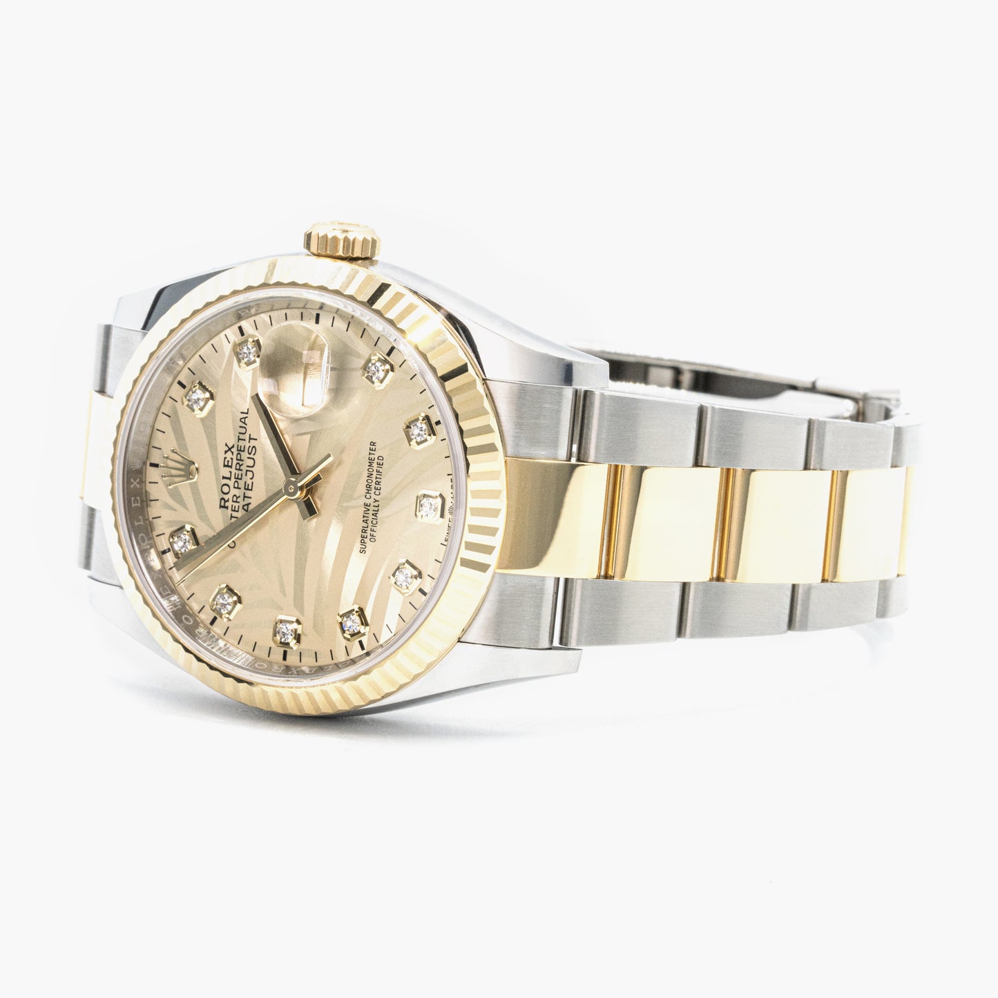 Rolex Datejust 36 126233 36mm 2022 Champagne Dial