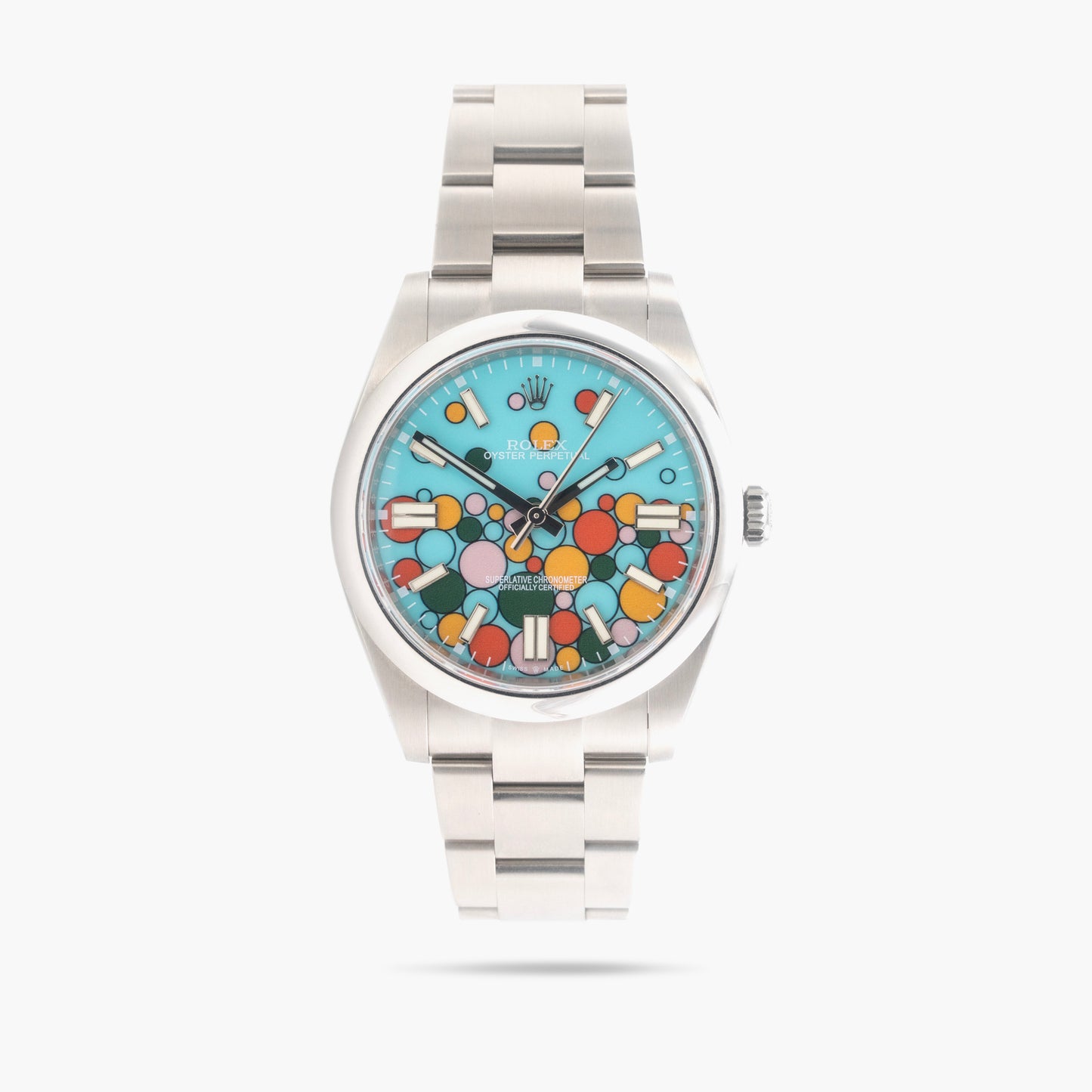 Rolex Oyster Perpetual 124300 41mm 2023 Custom Celebration Dial