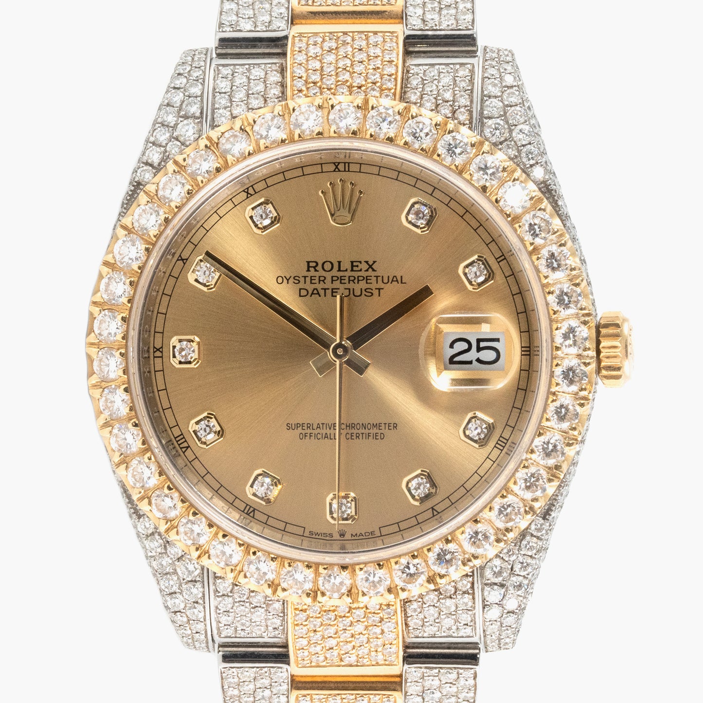 Rolex Datejust 41 126303 41mm 2021 Champagne Dial