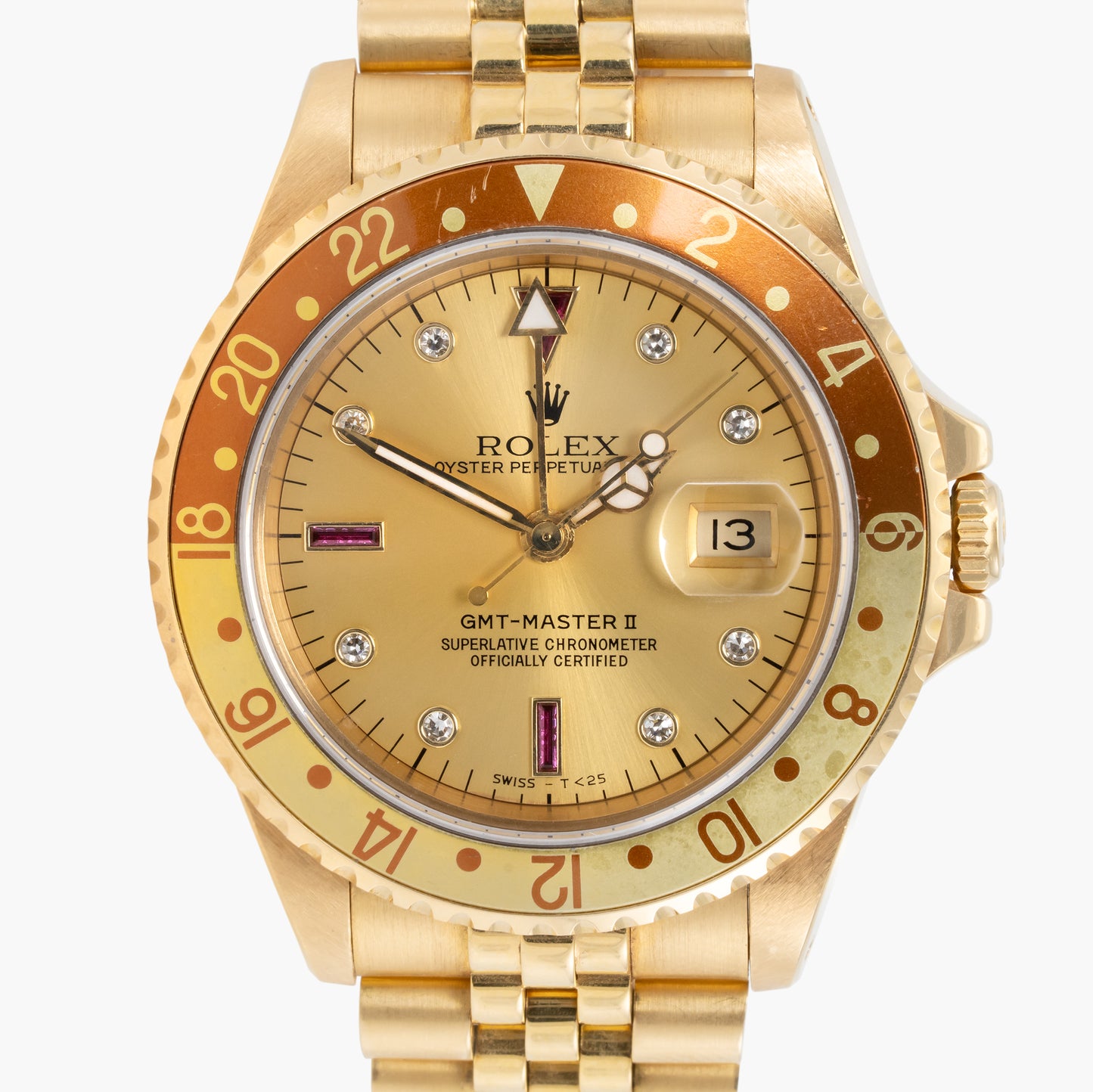 Rolex Gmt-Master II 16718 40mm 1990 Champagne Dial
