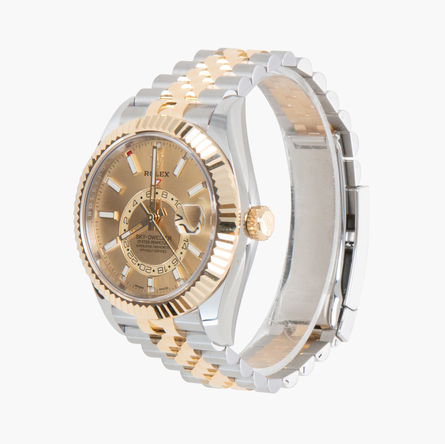 Rolex Sky-Dweller 326933 42mm 2022 Champagne Dial