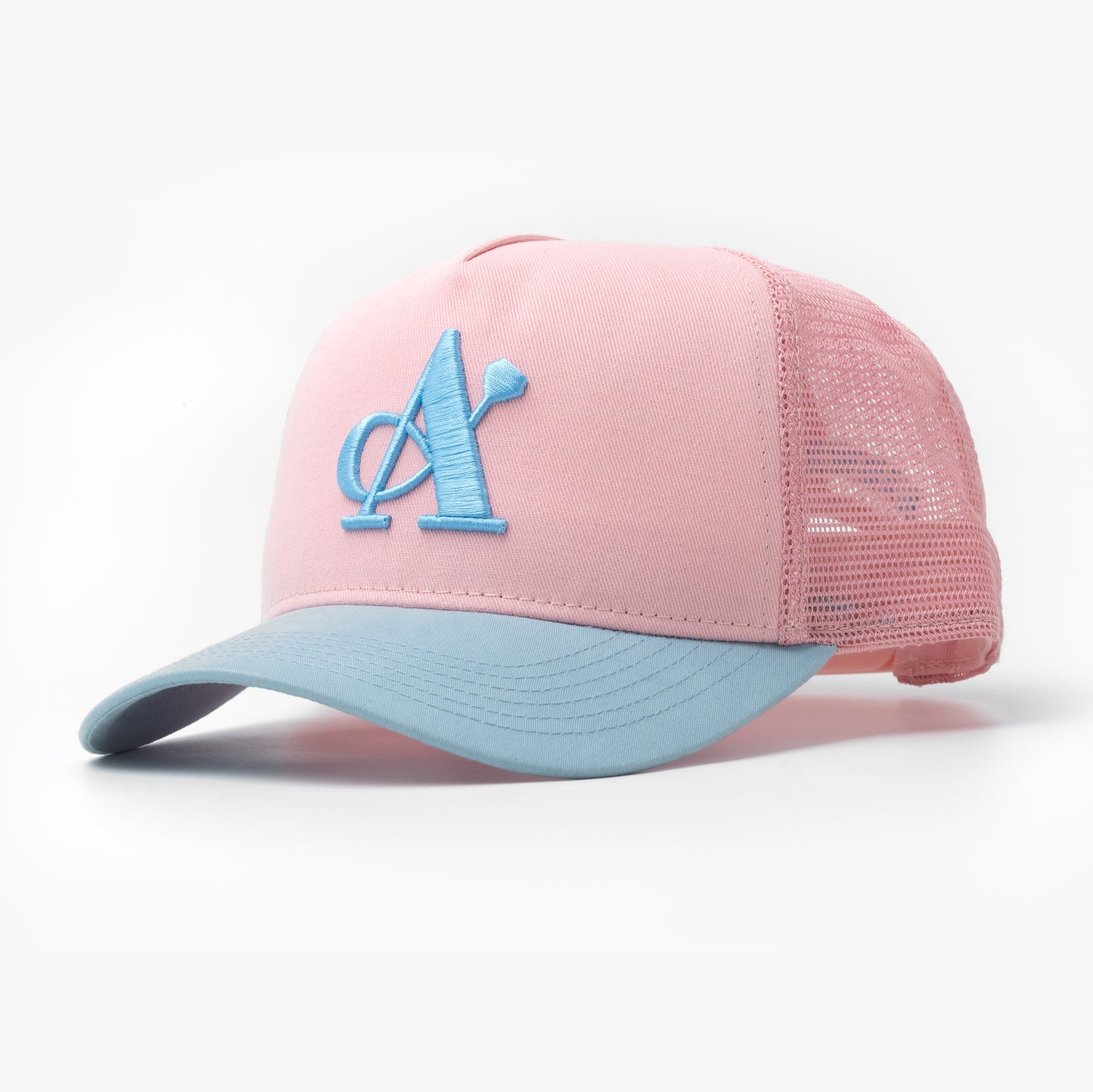 A Jewellers Sakura Signature Trucker Cap Baby Pink/Light Pink