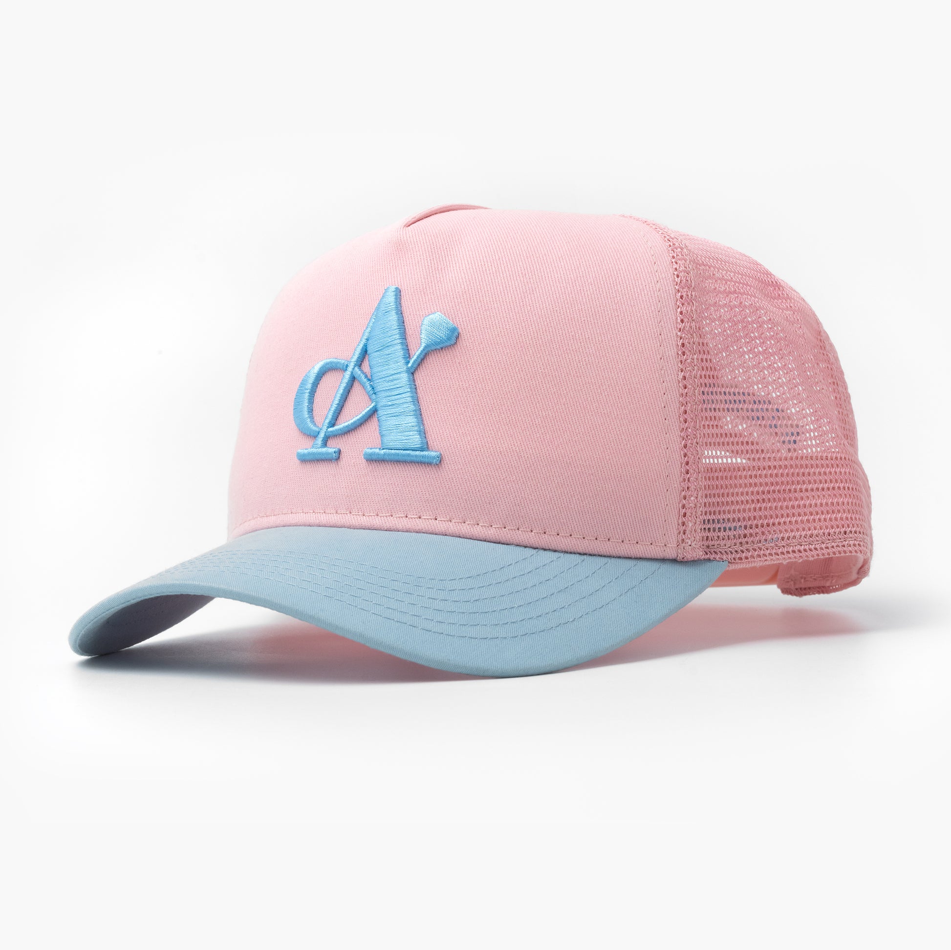 A Jewellers Sakura Signature Trucker Cap Baby Pink/Light Pink