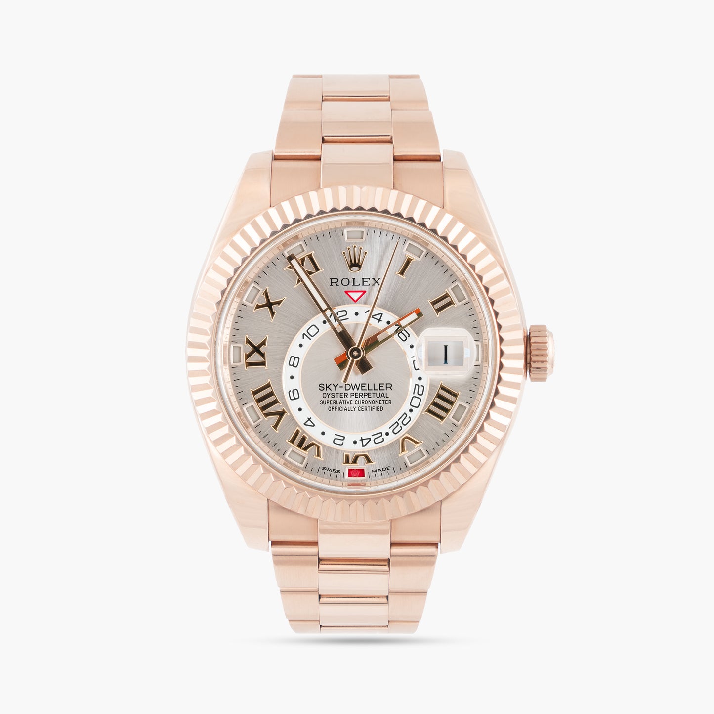 Rolex Sky-Dweller 326935 42mm 2018 Sundust Dial