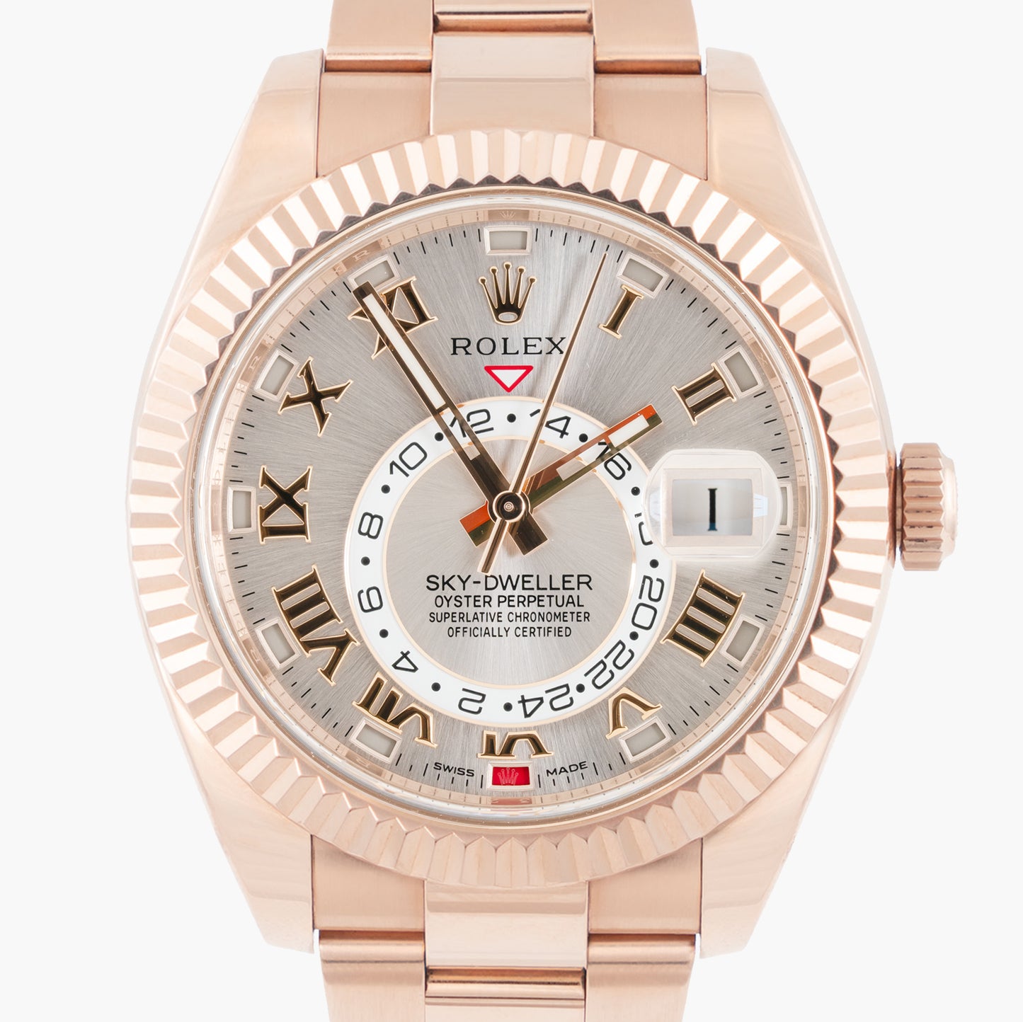 Rolex Sky-Dweller 326935 42mm 2018 Sundust Dial