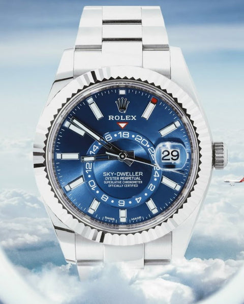Rolex Sky-Dweller Blue Dial Showcase - A Jewellers