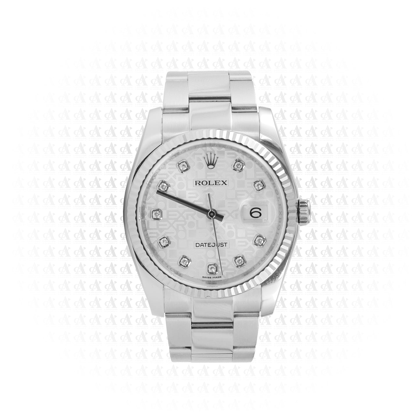 Rolex Datejust 36mm Silver Dial 2015 116234