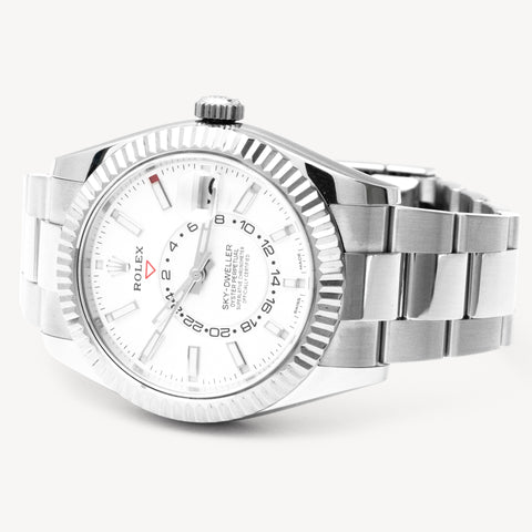 Rolex Sky-Dweller 42mm White Dial 2020 326934