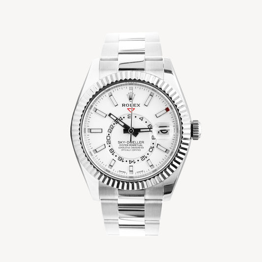 Rolex Sky-Dweller 42mm White Dial 2020 326934