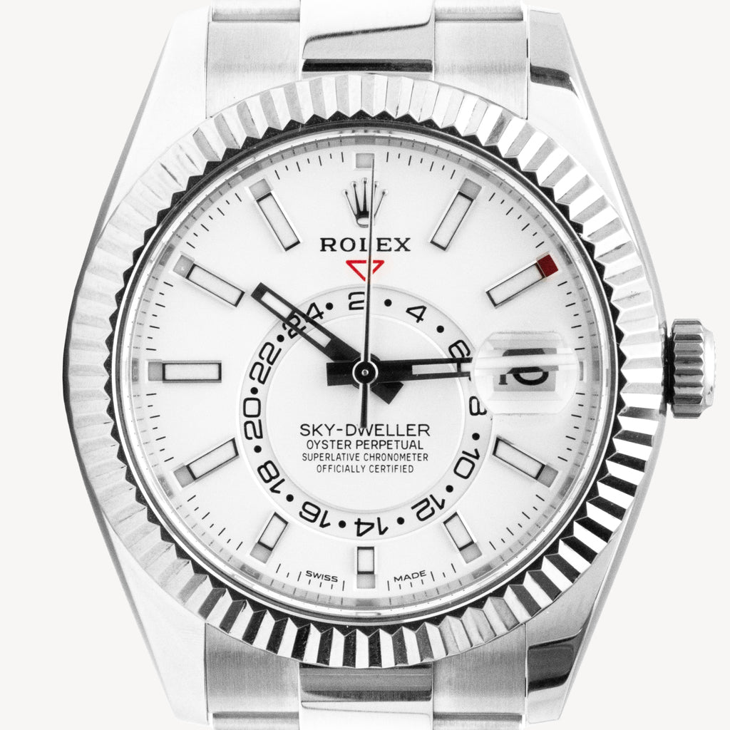 Rolex Sky-Dweller 42mm White Dial 2020 326934