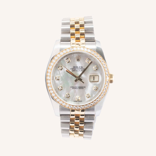 Rolex Datejust 36mm Mother Of Pearl Dial 2016 116243