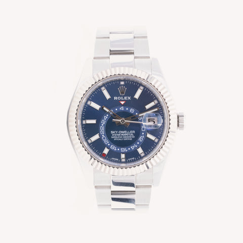 Rolex Sky-Dweller 42mm Blue Dial 2021 326934