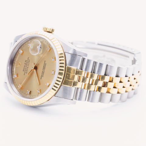 Rolex Datejust 36mm Champagne Dial 1994 16233