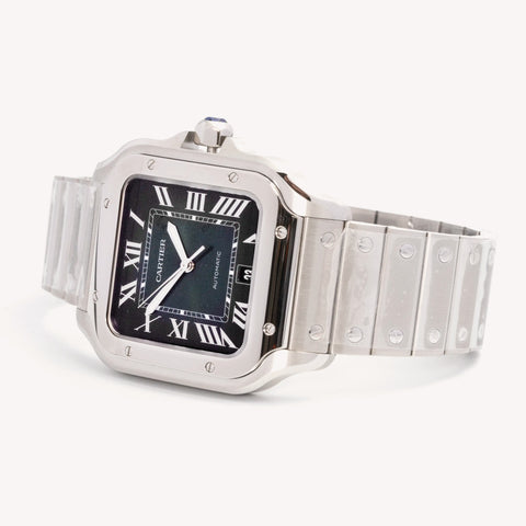 Cartier Santos 40mm Green Dial 2023 WSSA0062