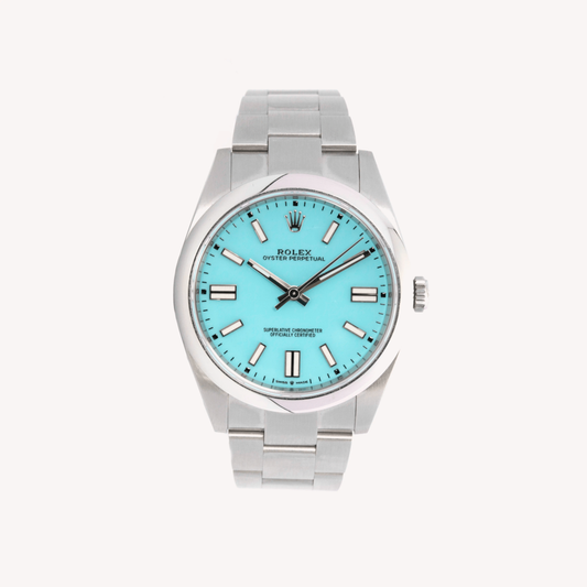Rolex Oyster Perpetual 124300 41mm 2021 Blue Dial