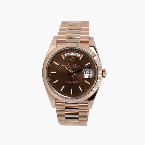Rolex Day-Date 40 228235 40mm 2020 Brown Dial