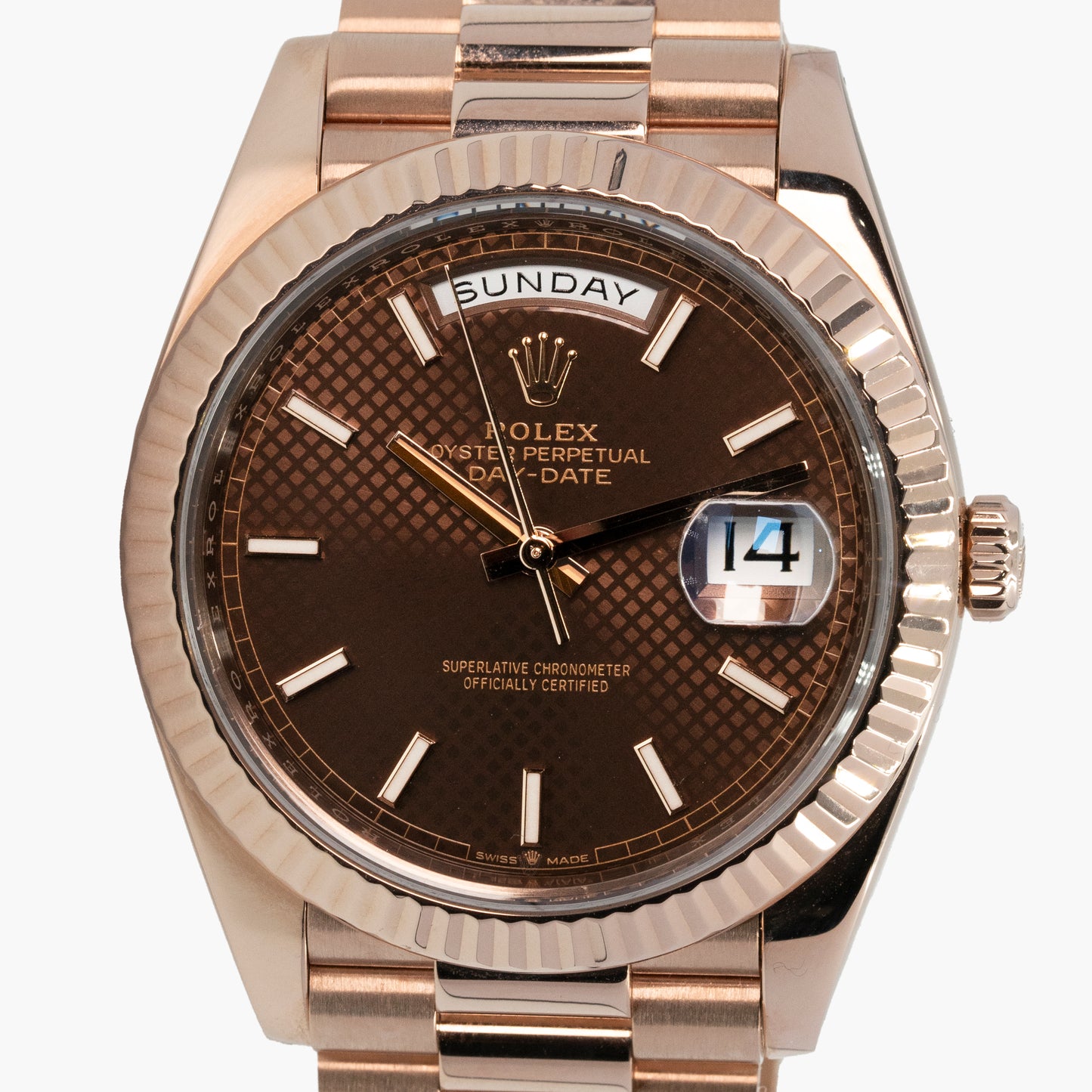 Rolex Day-Date 40 228235 40mm 2020 Brown Dial