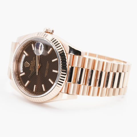 Rolex Day-Date 40 228235 40mm 2020 Brown Dial