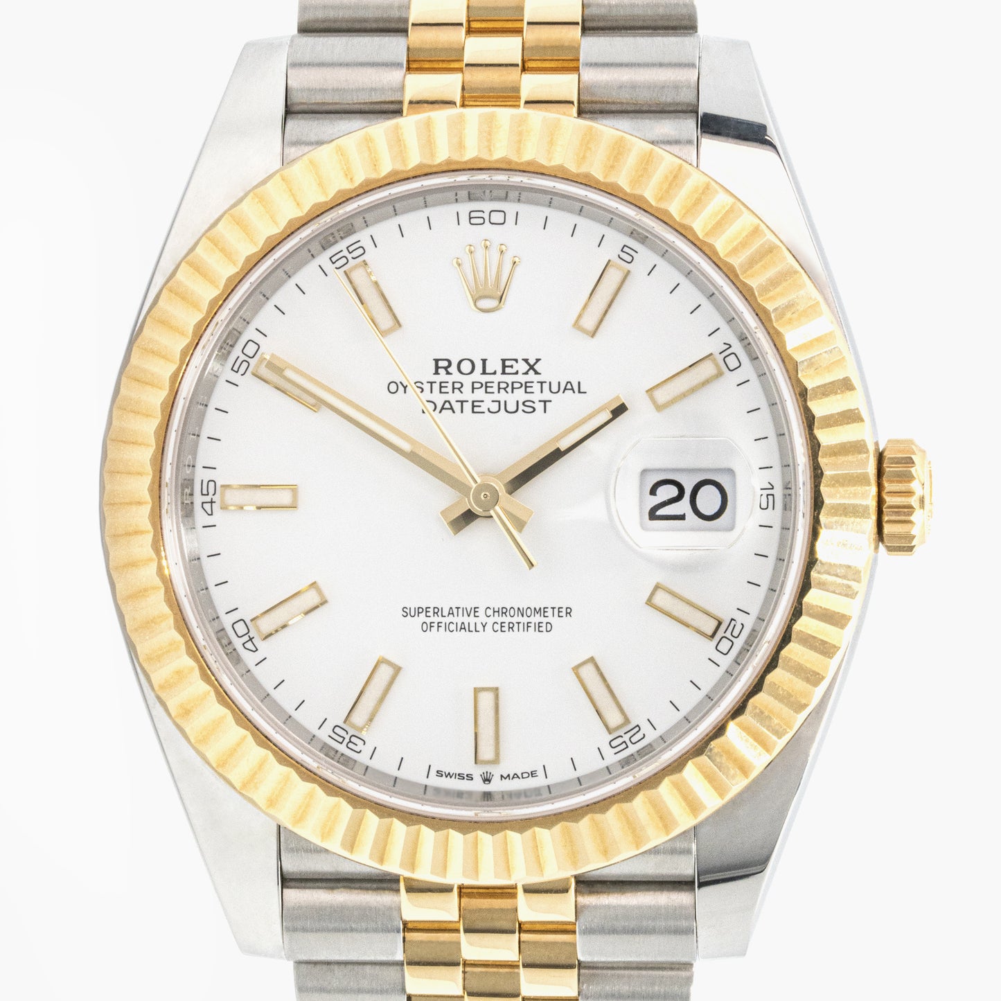 Rolex Datejust 41 126331 41mm 2021 White Dial
