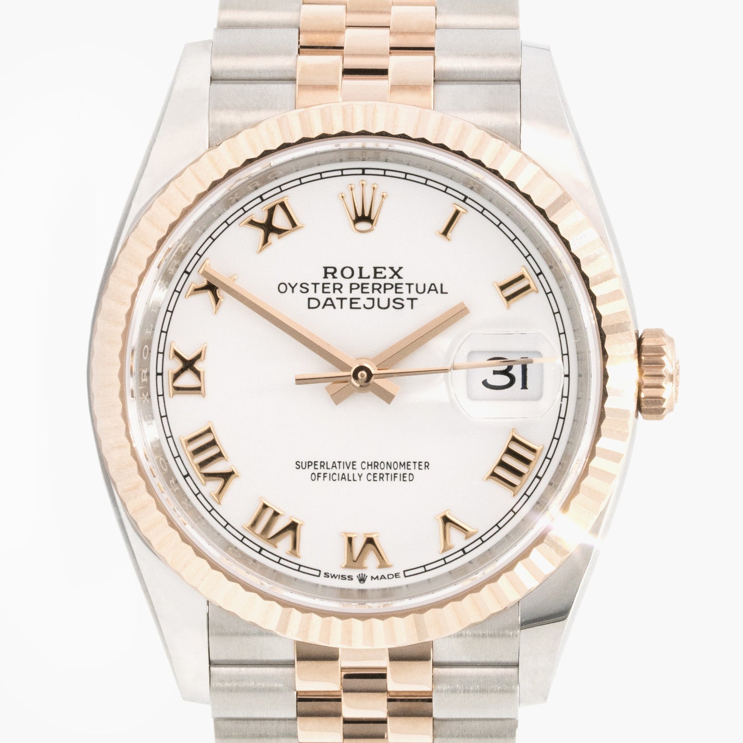 Rolex Datejust 36 126231 36mm 2022 White Dial