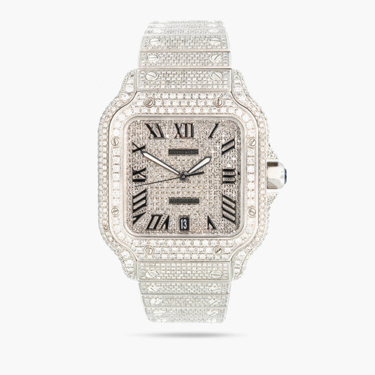 Cartier Santos WSSA0030 40mm 2020 Diamond Dial