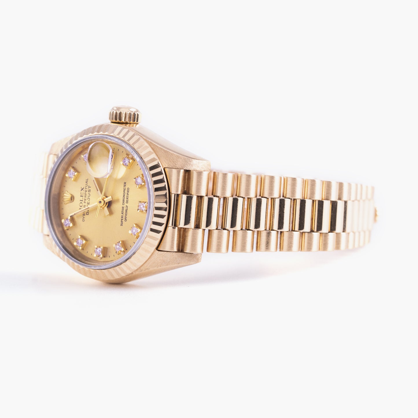 Rolex Lady Datejust 69178 26mm 1987 Champagne Dial