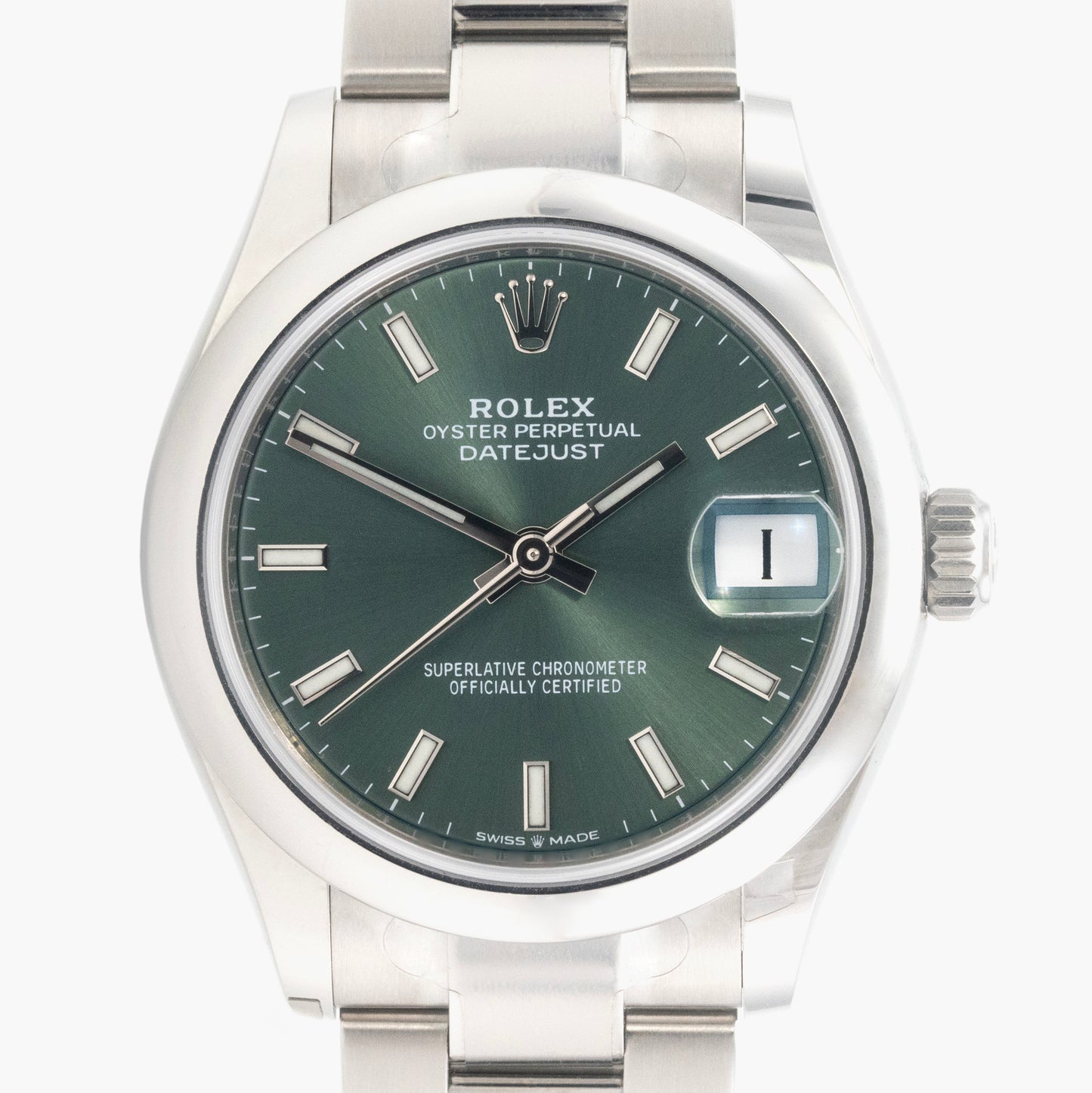 Rolex Datejust 31 278240 31mm 2023 Green Dial