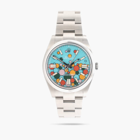 Rolex Oyster Perpetual 124300 41mm 2023 Custom Celebration Dial