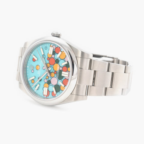 Rolex Oyster Perpetual 124300 41mm 2023 Custom Celebration Dial