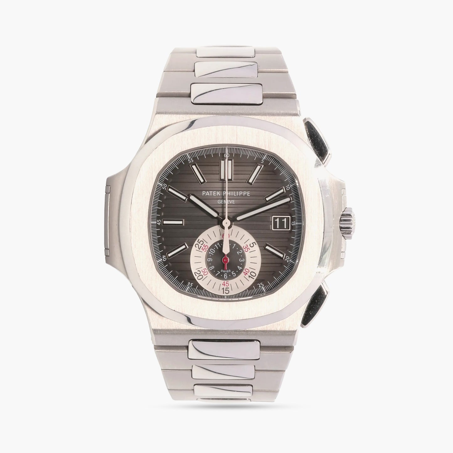 Patek Philippe Nautilus 5980 5980/1A-014 40.5mm 2010 Grey Dial