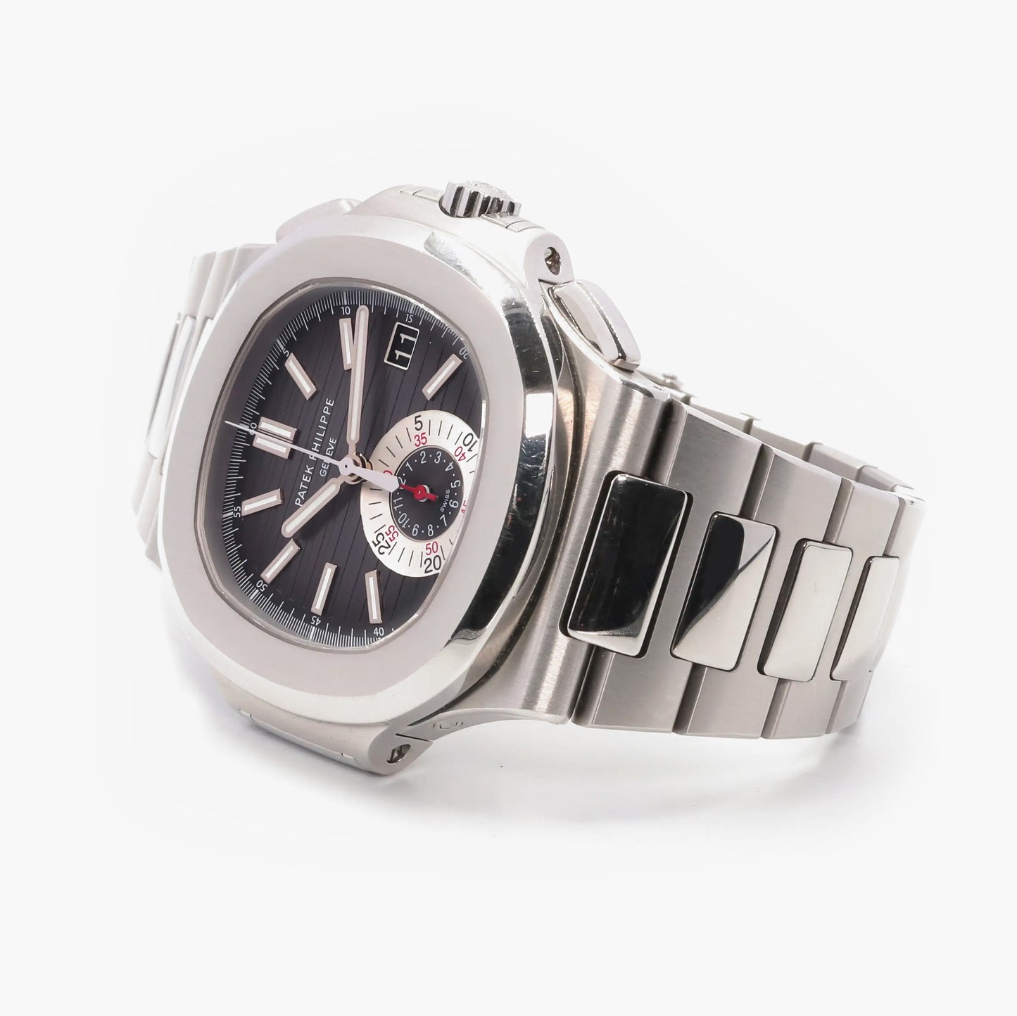 Patek Philippe Nautilus 5980 5980/1A-014 40.5mm 2010 Grey Dial