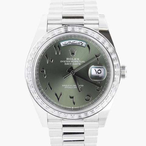 Rolex Day-Date 40 228396TBR 40mm 2021 Green Dial