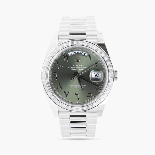 Rolex Day-Date 40 228396TBR 40mm 2021 Green Dial