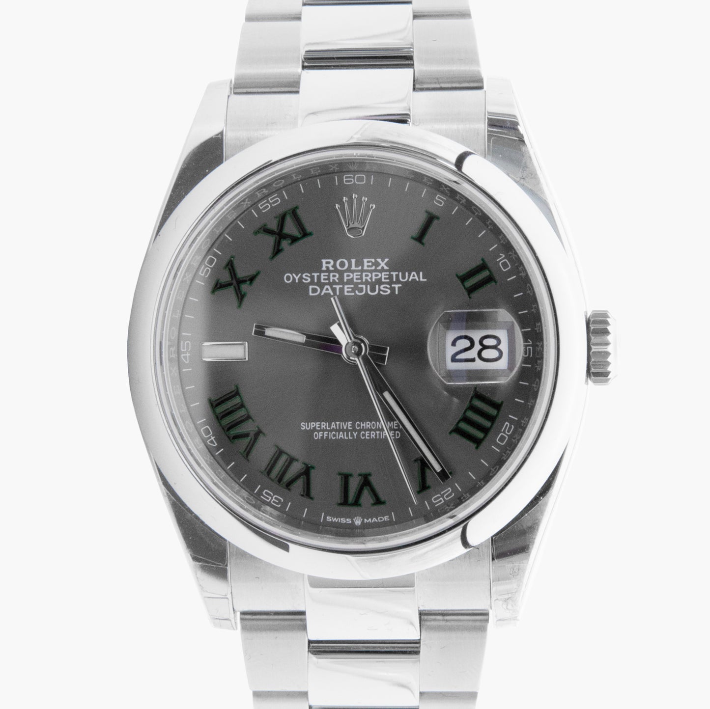 Rolex Datejust 36 126200 36mm 2022 Grey Dial