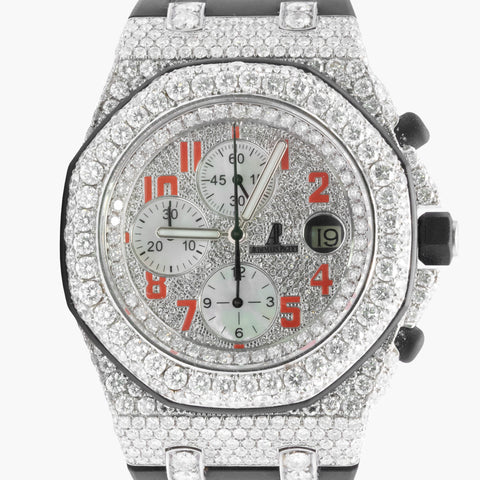 Audemars Piguet Offshore 25940SK 42mm 2008 Custom Diamond Dial