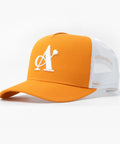 A Jewellers Saffron Signature Trucker Cap Orange/White