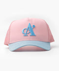 A Jewellers Sakura Signature Trucker Cap Baby Pink/Light Pink