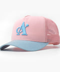 A Jewellers Sakura Signature Trucker Cap Baby Pink/Light Pink