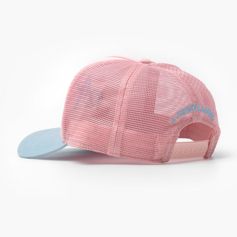 A Jewellers Sakura Signature Trucker Cap Baby Pink/Light Pink