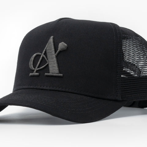 A Jewellers Stealth Signature Trucker Cap Black/Dark Grey