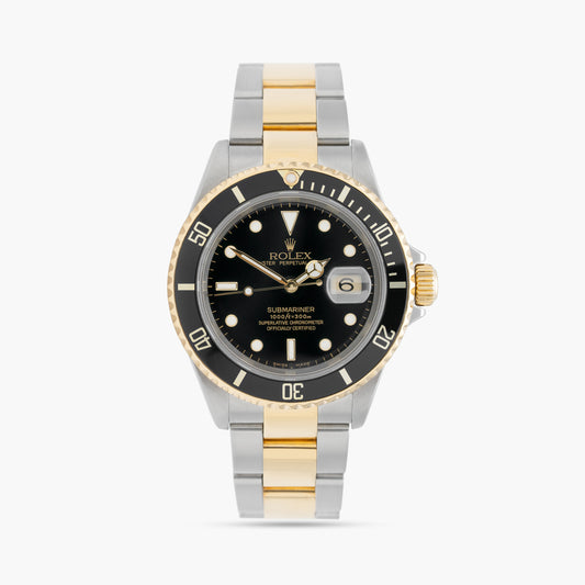 Rolex Submariner 16613 40mm 2005 Black Dial