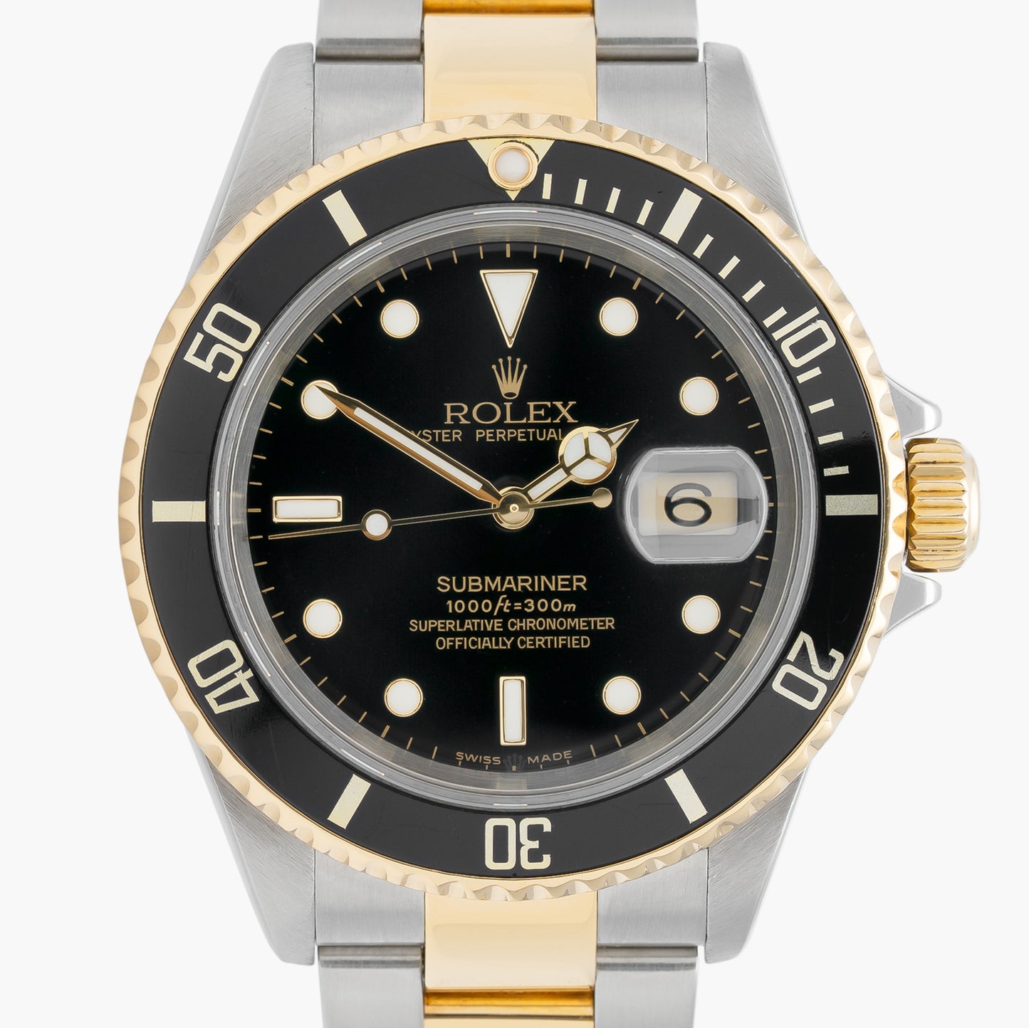 Rolex Submariner 16613 40mm 2005 Black Dial