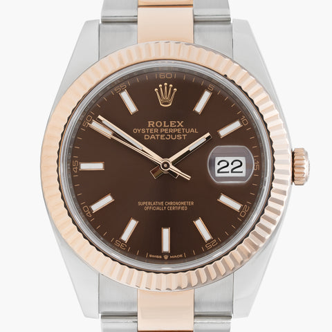 Rolex Datejust 41 126331 41mm 2020 Chocolate Dial