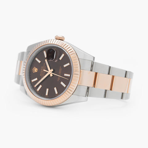 Rolex Datejust 41 126331 41mm 2020 Chocolate Dial