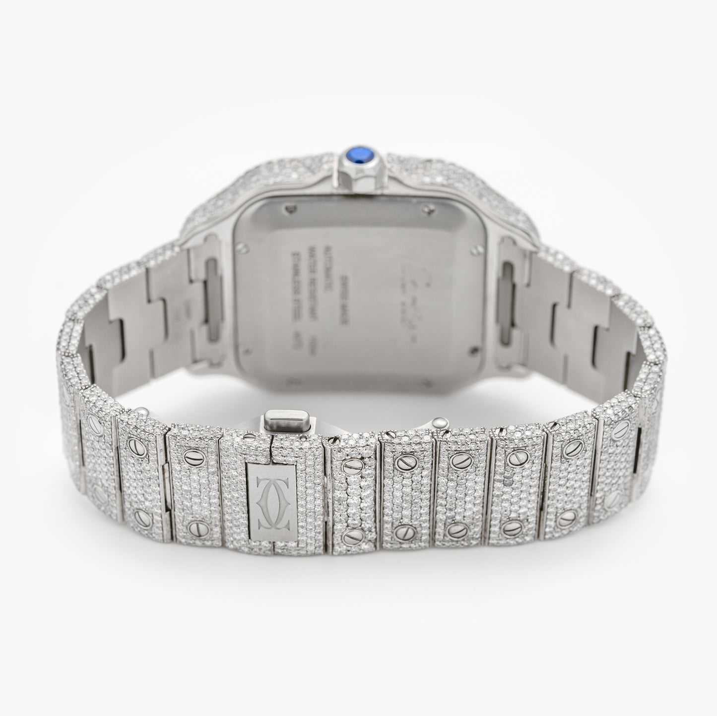 Cartier Santos WSSA0018 40mm 2021 Diamond Dial