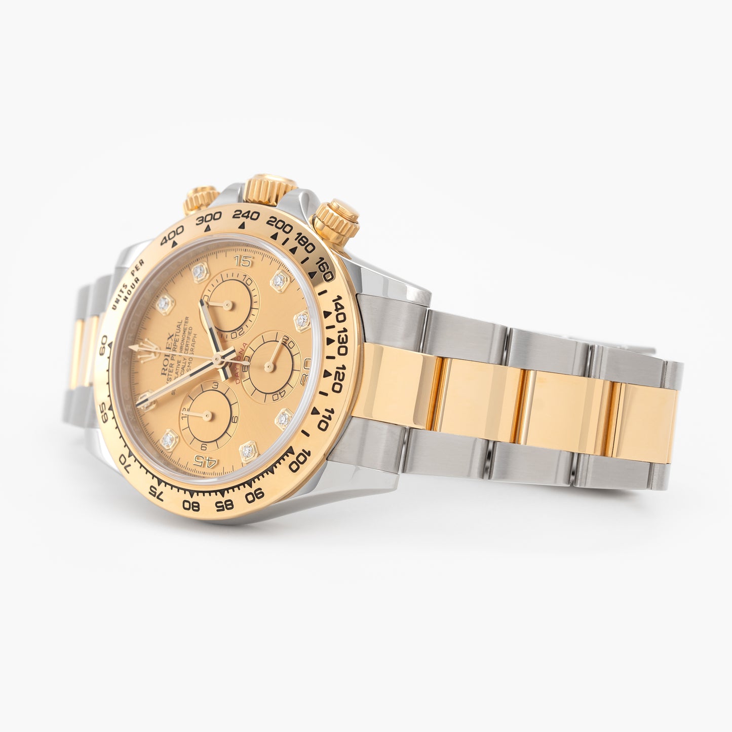 Rolex Daytona 116503 40mm 2019 Factory Champagne Diamond Dial