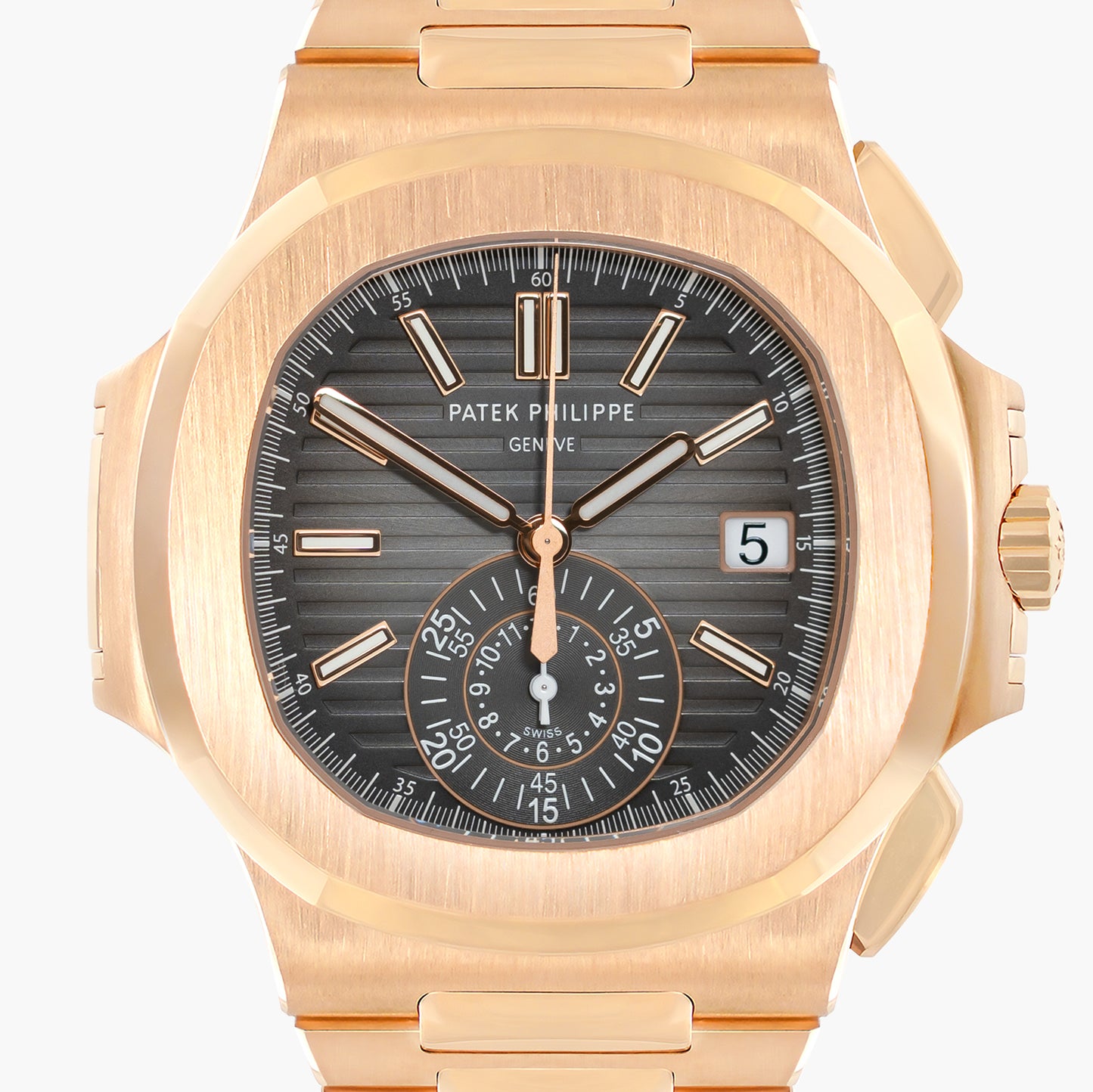 Patek Philippe Nautilus 5980 5980/1R-001 40.5mm 2019 Grey Dial