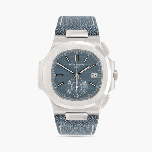 Patek Philippe Nautilus 5980 5980/60G-001 40.5mm 2024 Blue Dial